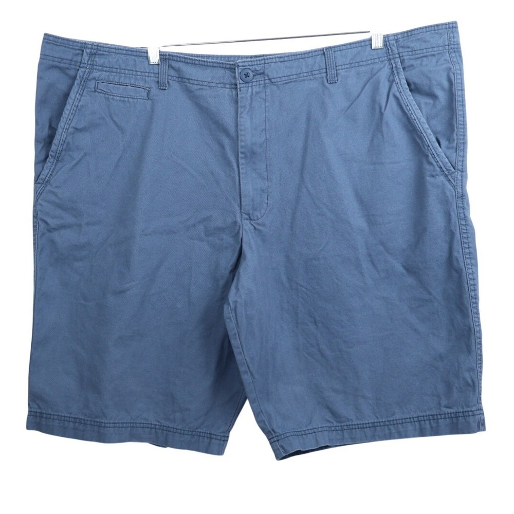 Op Ocean Pacific Men's Slate Blue Chino Casual Preppy High Rise Shorts Size 50